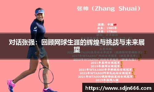 对话张强:回顾网球生涯的辉煌与挑战与未来展望